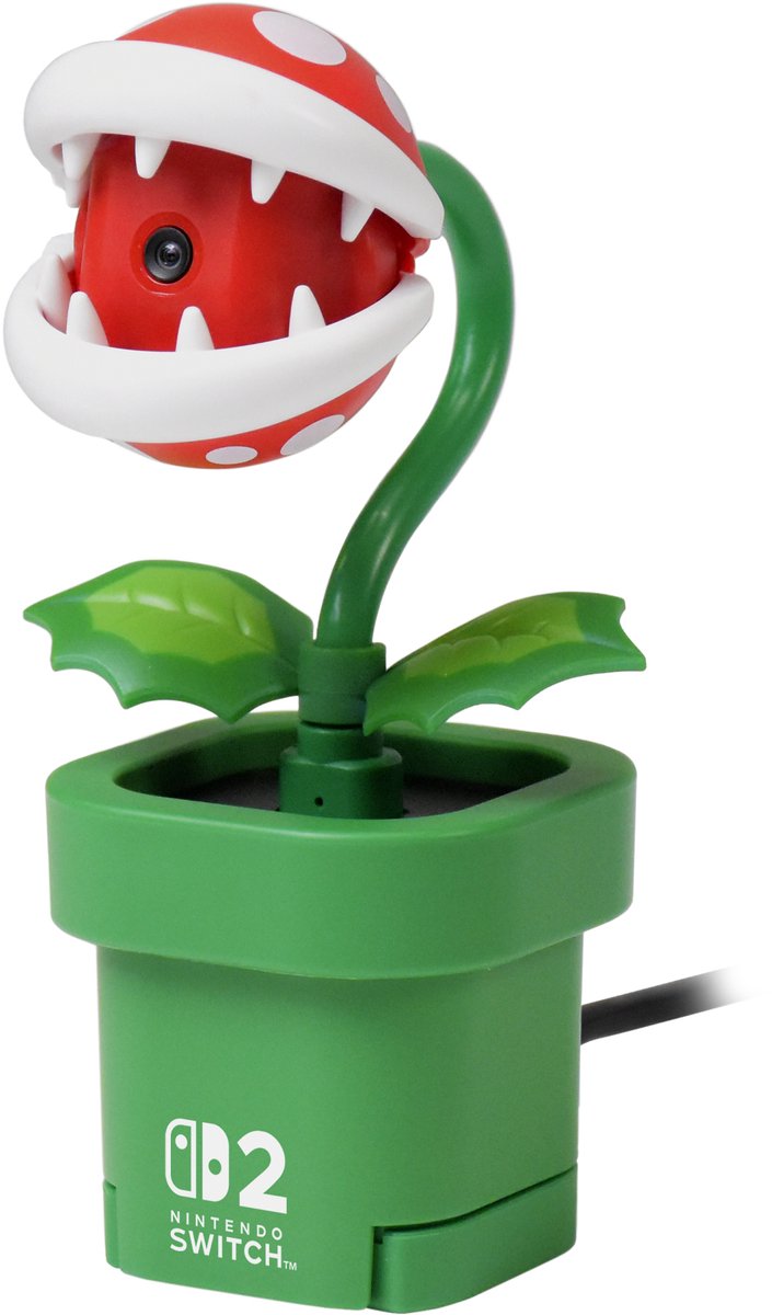 Nintendo Switch 2 Piranha Plant Camera Groen Switch2™