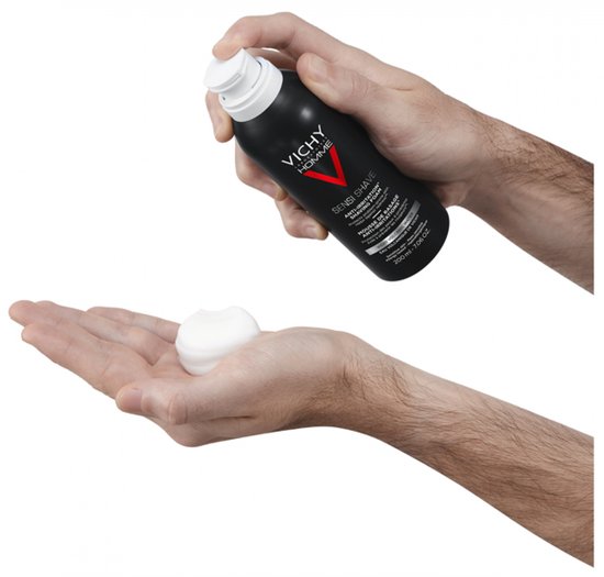 Vichy Homme Anti-irritatie Scheerschuim voor een Gevoelige Huid 200ml