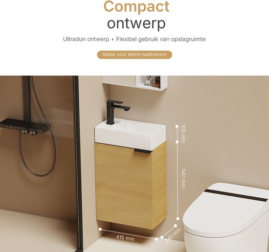 Lariano opbouw-wastafel 60x42,5x14cm - 4006620
