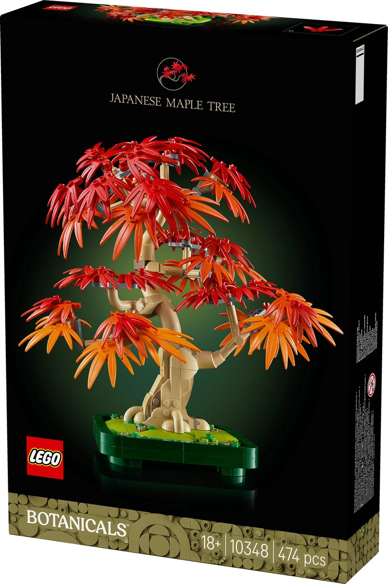 LEGO Botanicals Japanse Esdoorn Bonsaiboompje - 10348 — afbeelding 9