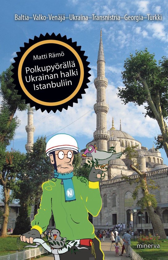 Polkupyörällä Ukrainan halki Istanbuliin - cover