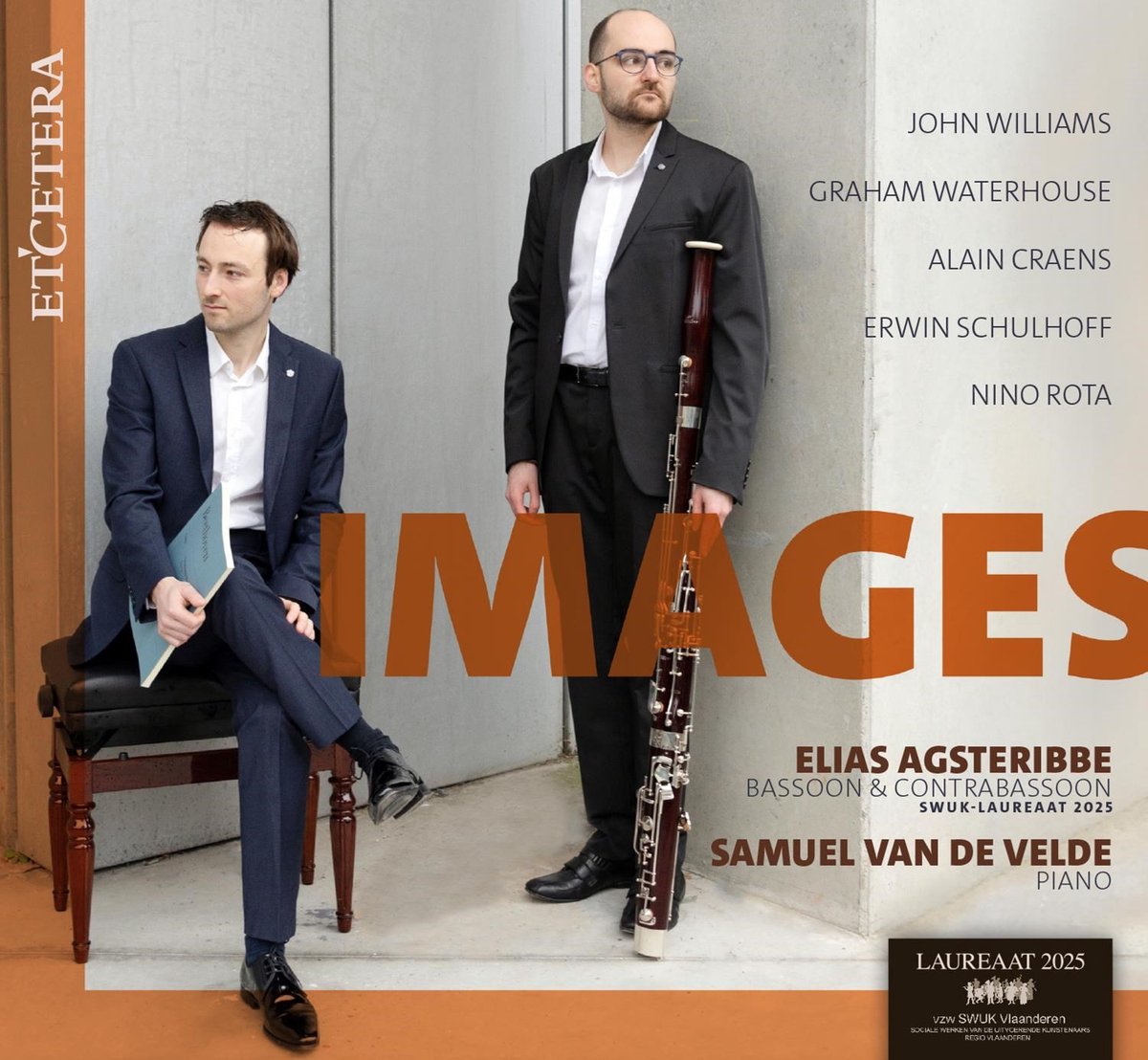 Elias Agsteribbe & Samuel Van De Velde - Images (2 CD)
