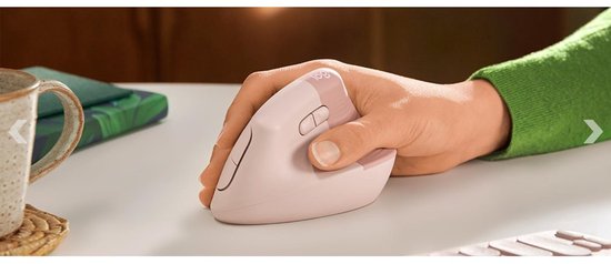 Logitech Lift - Verticale ergonomische muis - Linkshandig - Graphite