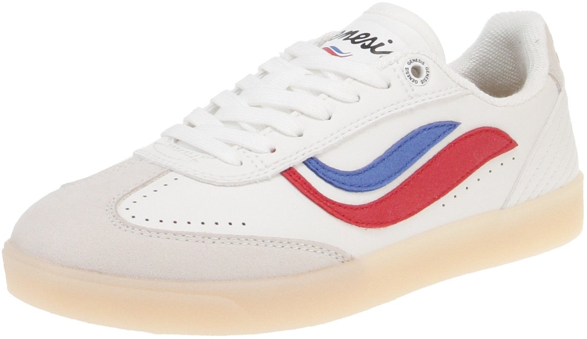Genesis 1005282 G-Volley Sugar Corn - Damesschoenen Sneaker - Wit-Rood-Blauw