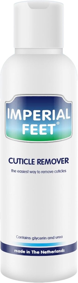 Imperial Feet Cuticle Remover – Verwijdert Overtollige Nagelriemen – Voor Hand- en Teennagels – Professionele Nagelriem Verzorging – Kalknagelbehandeling Voorbereiding – Snelle & Zachte Werking – 75ML – Nederlands – Anti Droge Velletjes