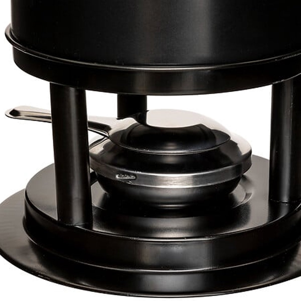 Five Fondueset - 6 personen - zwart - chocoladefondue - kaasfondue - D19 cm – foto 6