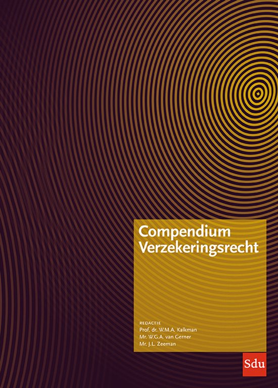 Compendia - Compendium Verzekeringsrecht Editie 2024 - cover