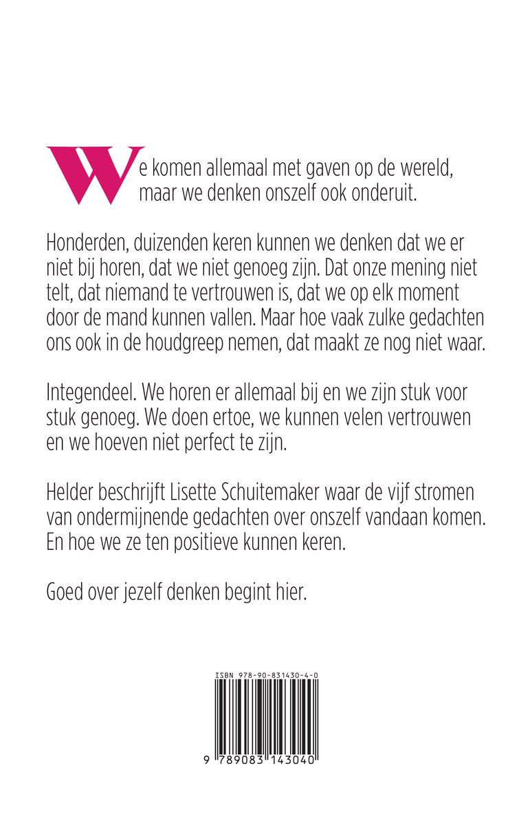 De 5 kindconclusies - back cover