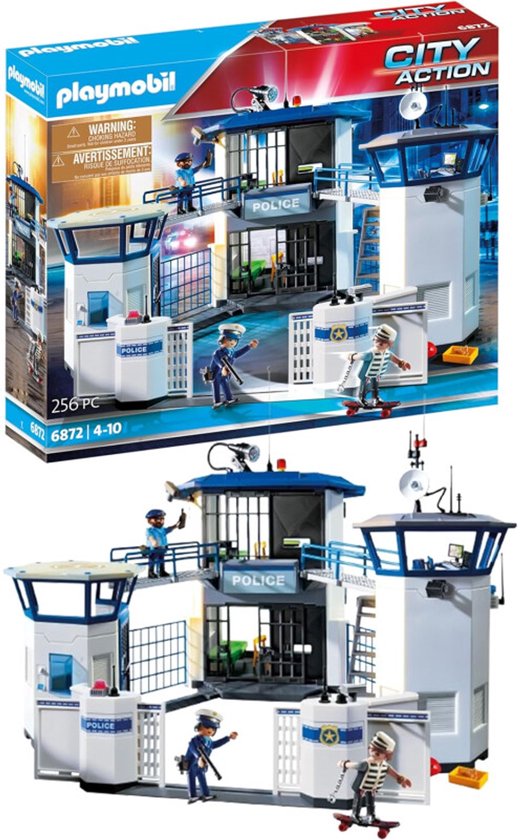 PLAYMOBIL City Action Politiebureau met gevangenis 6872