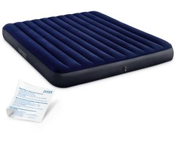 Intex King Dura-Beam Classic Downy Luchtbed - 203x183x22 cm