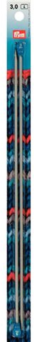 Prym Breinaalden met knop aluminium 2