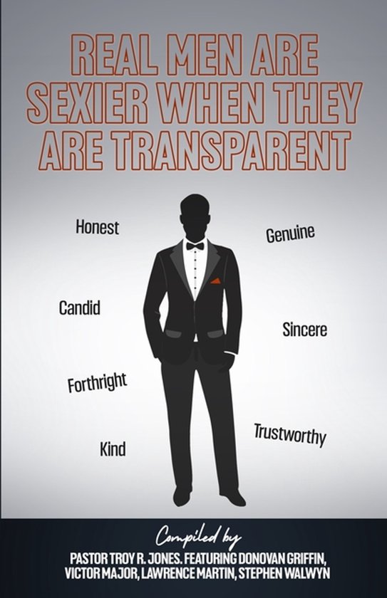 Real Men Are Sexier When They Are Transparent - cover