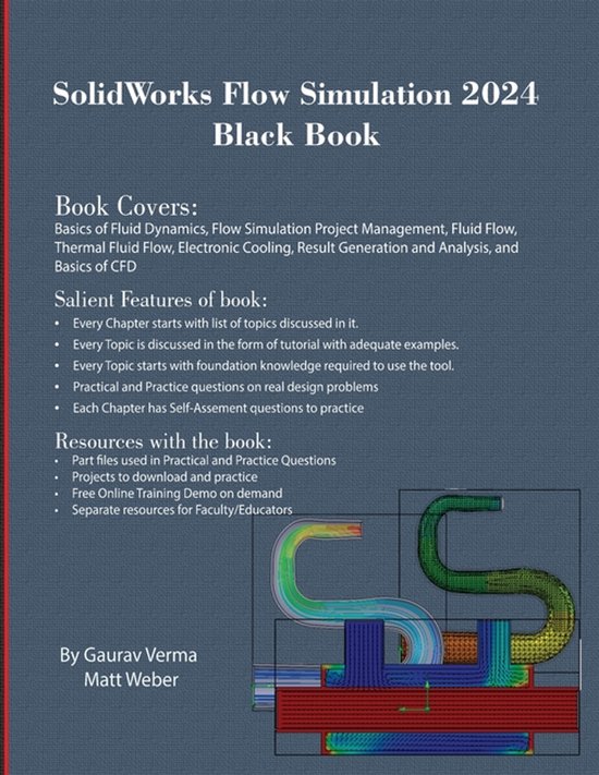 SolidWorks Flow Simulation 2024 Black Book - cover