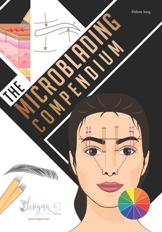 The microblading compendium for perfect eyebrows - cover