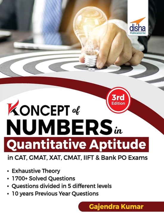 Koncepts of Numbers in Quantitative Aptitude in CAT GMAT XAT ... - cover