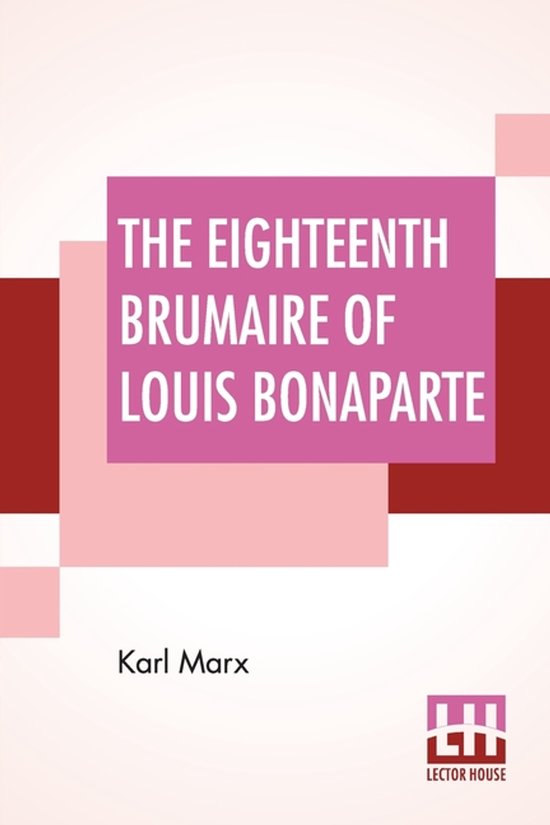 The Eighteenth Brumaire Of Louis Bonaparte - cover