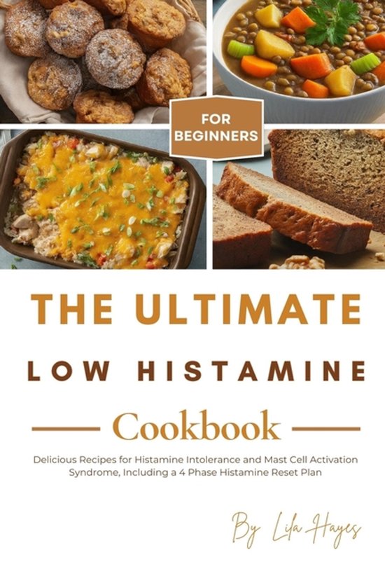 The Ultimate Low Histamine Cookbook for Beginners - cover