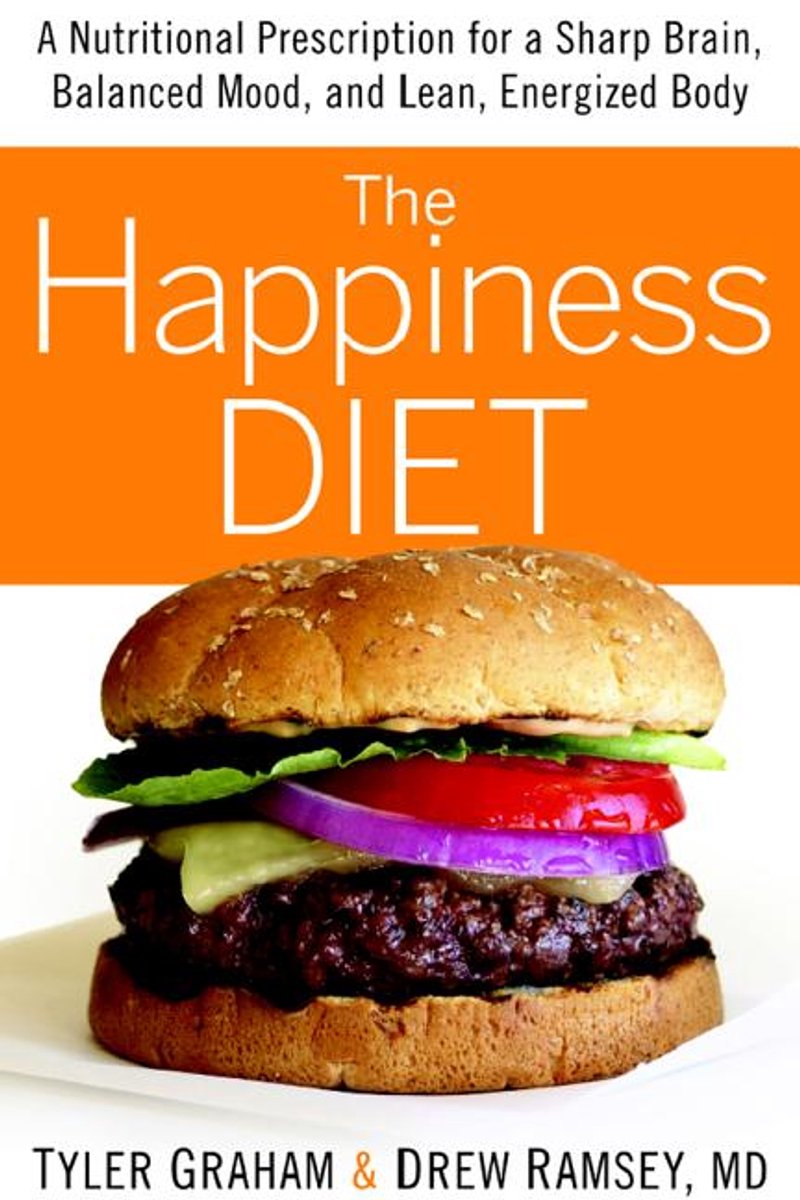 Omslag van The Happiness Diet