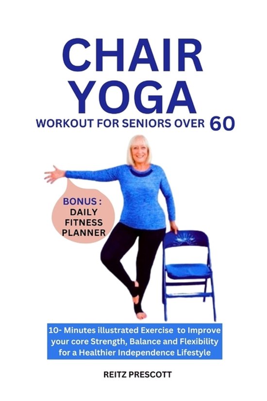 Chair Yoga Workout for Seniors Over 60 - cover