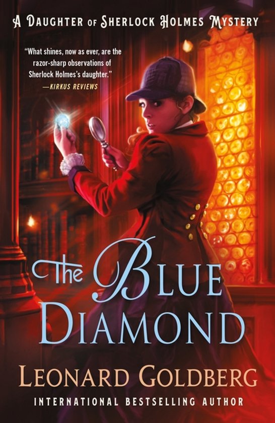 Daughter of Sherlock Holmes Mysteries-The Blue Diamond - cover