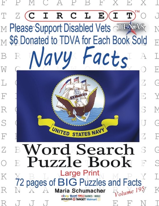 Circle It, United States Navy Facts, Word Search, Puzzle Boo ... - cover