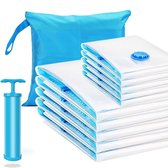 GENIE SPACE 5-pack Hangende Vacuümzakken Variatie Combinatie 2 Extra Swaddle in 3 Regular Lengte Vacuüm Opbergtassen Waterdicht Herbruikbare Kleding- in Jaszakken met Pomp