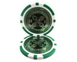 Ultimate pokerchip 11.5g - Value 25 - 25st. - Texas Hold'em Poker Chips - Fiches voor Pokeren