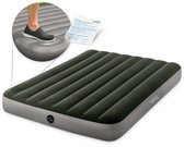 Intex Full Dura-Beam Downy Luchtbed met ingebouwde voetpomp - 191x137x25 cm