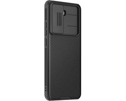 Nillkin, Schokbestendig hoesje voor Xiaomi Poco X7 Pro Camera cover, Zwart