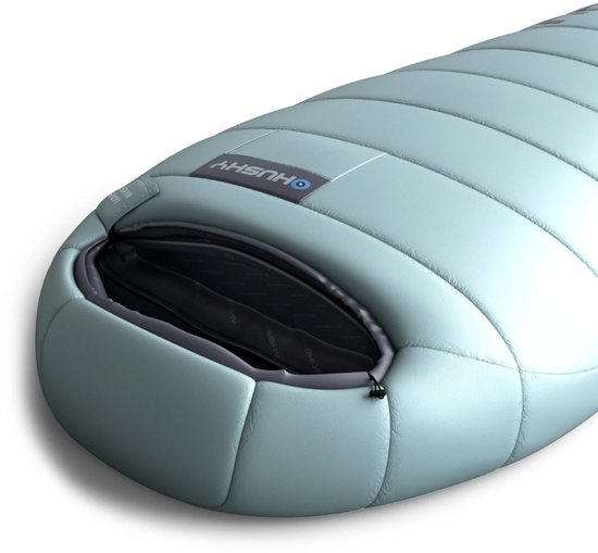 Husky mummyslaapzak Majesty voor dames 2024 -10°C - 200 cm - Licht Blauw van Husky — afbeelding 4
