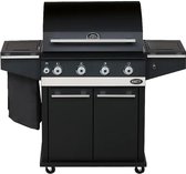 Bol.com Boretti - Ibrido Gasbarbecue - Hybride: geschikt voor gas & houtskool - verrijdbaar - buitenkeuken aanbieding