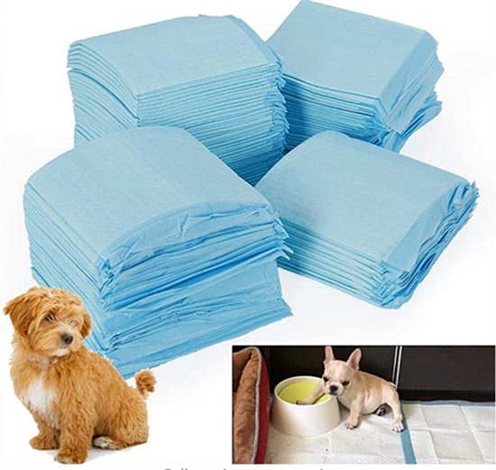 Hondentoilet - Trainingspad - Zindelijk Maken - 60x90 cm - Blauw - 20 Stuks