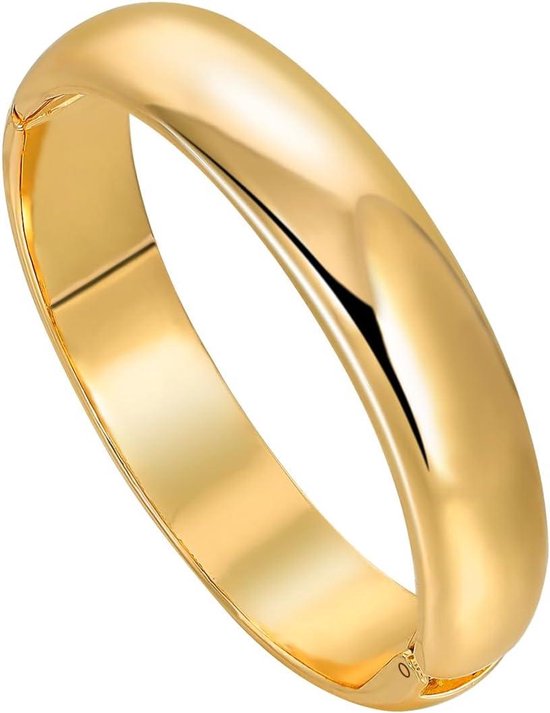Go Dutch Zilver armband twee verbonden ringen