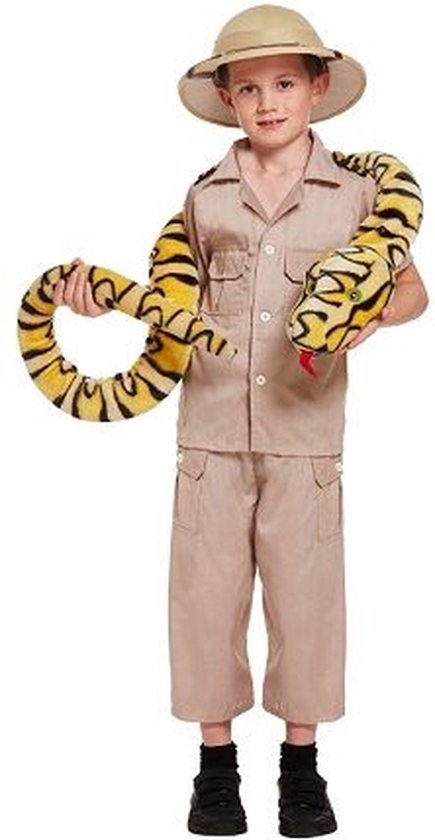 krater effect ui KINDEREN 3-Delig Jungle Safari / Ontdekkingsreiziger kostuum voor kinderen  4-6 jaar |... | bol.com
