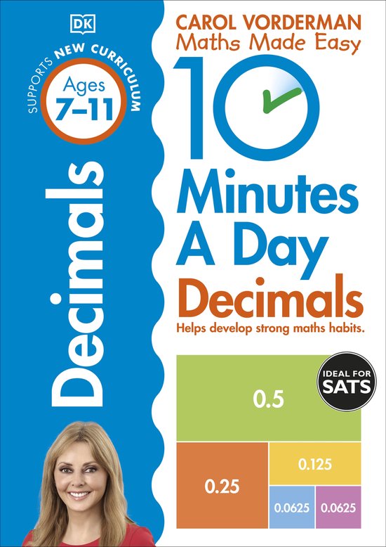 10 Minutes A Day Decimals - cover