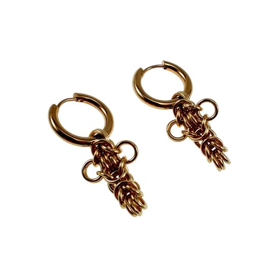 Oorbellen met kruis | Christelijke Sieraden