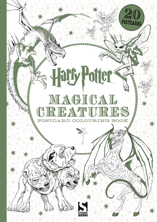 Harry Potter Magical Creatures Postcard - cover