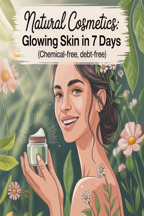 Natural Cosmetics: Glowing Skin in 7 Days (Chemical-Free, De ... - cover