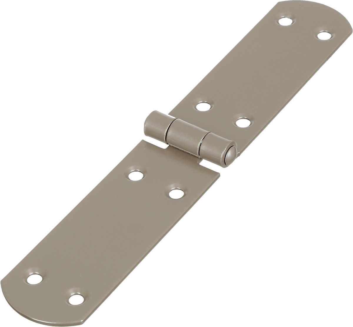 Alberts 822255 DURAVIS® kistscharnier, met geklonken pen, roestbruin duplex gecoat, afmetingen 195 x 35 x 2 mm, set van 20