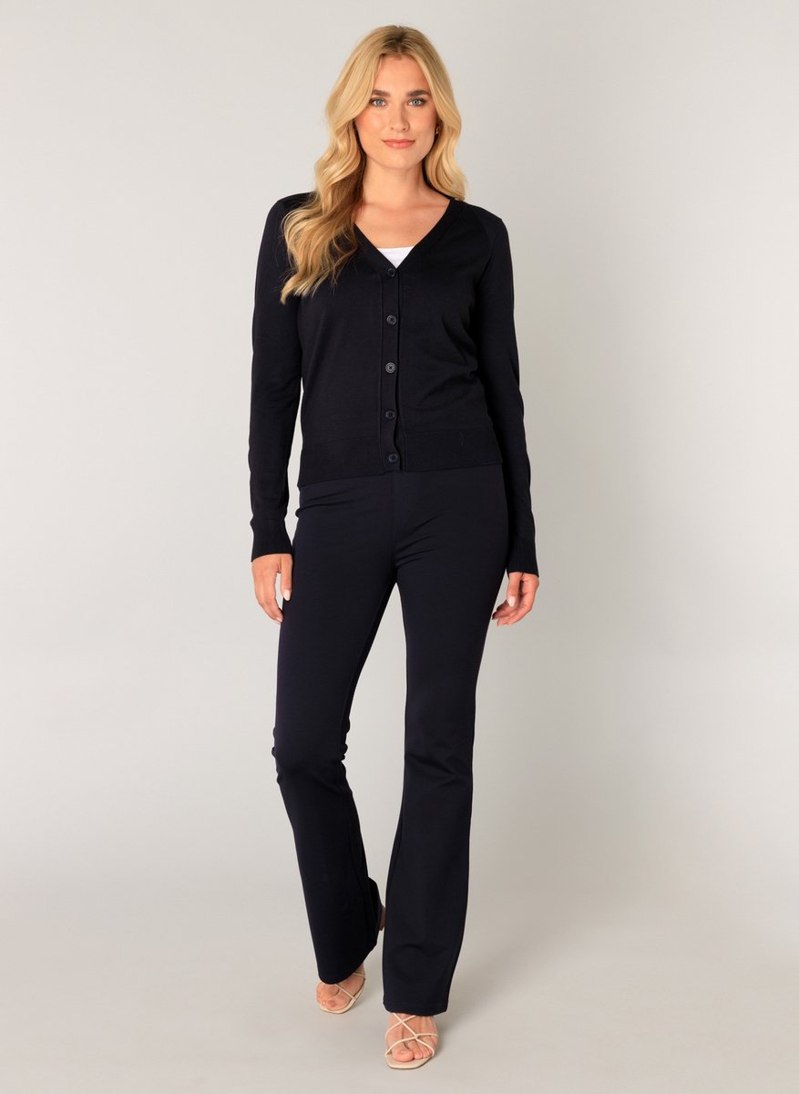 BASE LEVEL Yvon Vest - Dark Blue - maat 42