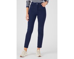 Damart - Perfect Fit Light* 7/8 slim broek van Damart - Dames - Blauw - 40