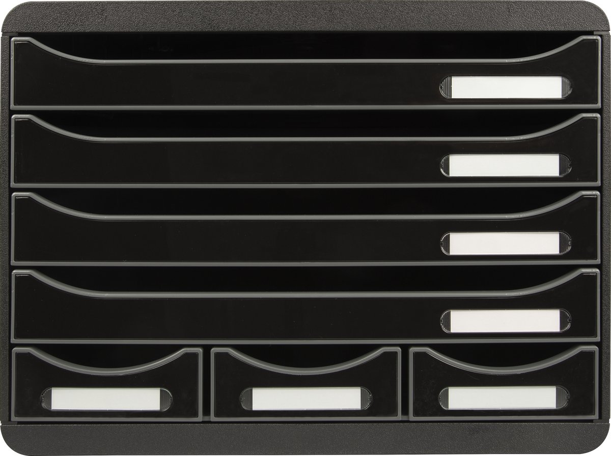 Goedkoopste Exacompta Ladenbox IDERAMA STORE-BOX MINI - Zwart glossy - 307714D