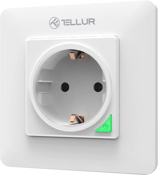 Shelly PM Mini Gen3 – Slimme Wi-Fi Energiemeter│ 1 Kanaal – 16A│ Energieverbruik op Afstand via App│ Bluetooth Gateway│ 8 MB Geheugen│ Scripts│ URL-acties