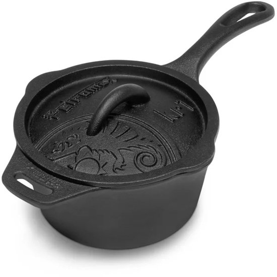 Petromax - Gietijzeren Steelpan met deksel