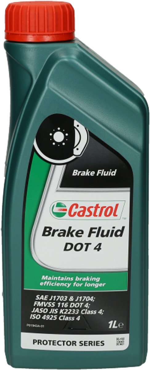 Castrol Brake Fluid DOT4 remvloeistof 1 liter — afbeelding 3