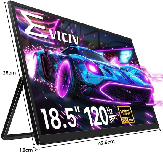 Portable Monitor - Draagbare Scherm - Uitbreider - Full HD