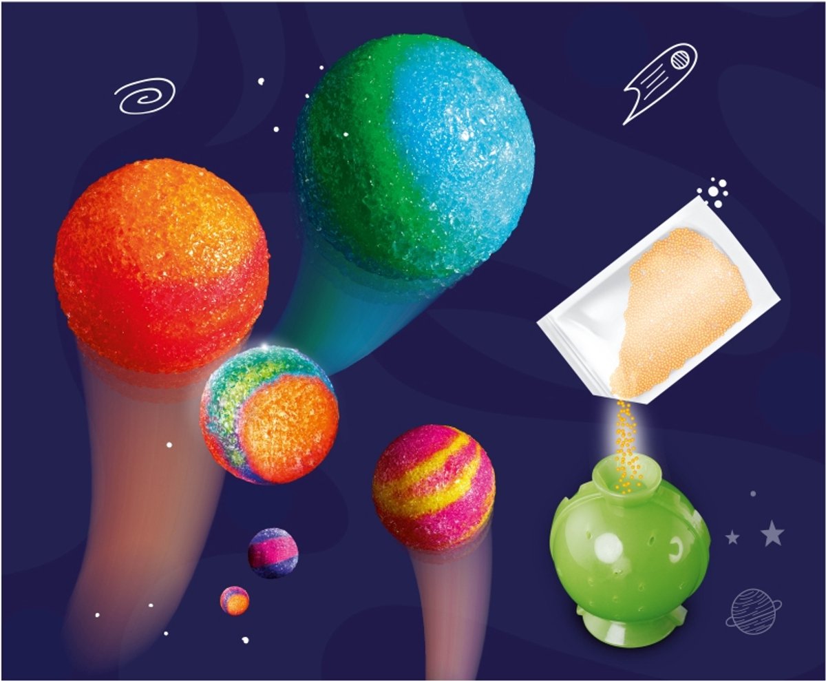 KOSMOS Bouncy Planets - Experimenteerset - Maak Je Eigen Stuiterballen in Planeetvorm - Creëer Mars, Jupiter, Venus en Saturnus - STEM Speelgoed - Vanaf 8 Jaar — afbeelding 7