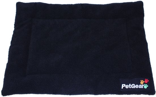 Petgear Ligmat Zwart 107x71x4 cm