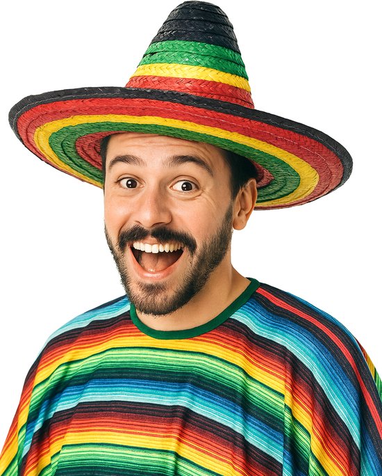 Chapeau De Fête Fantaisie Multicolore Avec Boutons Pour Adultes - Parfait Pour Soirées, Costumes Et Déguisements - 5