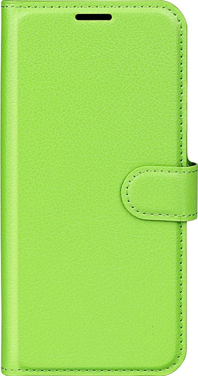 Mobigear Telefoonhoesje geschikt voor OnePlus 10 Pro Hoesje | Mobigear Classic Bookcase Portemonnee | Pasjeshouder voor 3 Pasjes | Telefoonhoesje voor Pinpas / OV Kaart / Rijbewijs - Groen